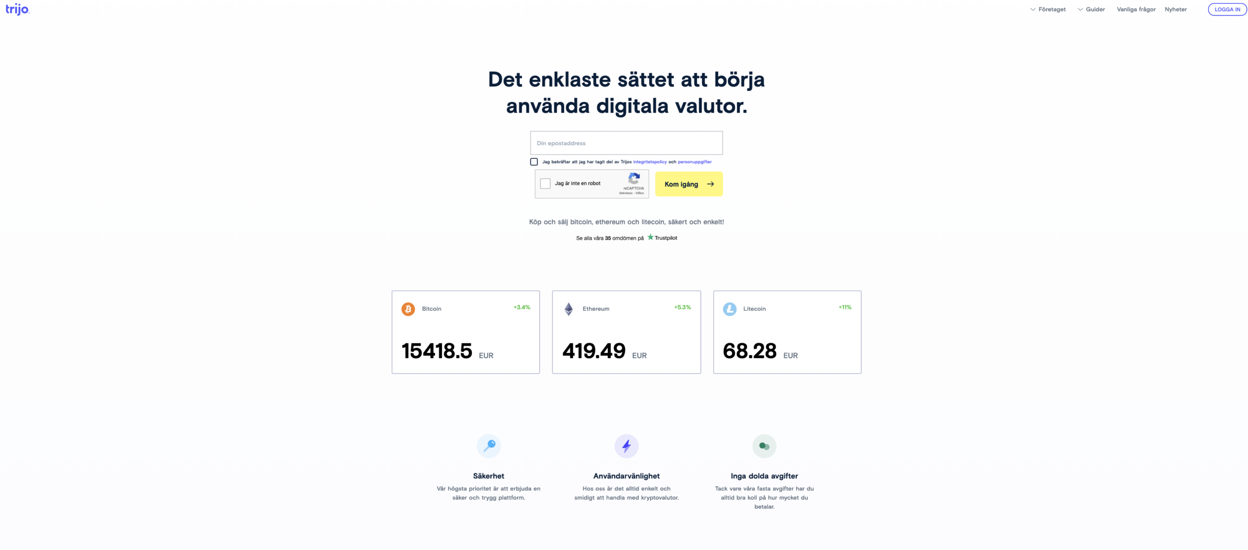 5 svenska sajter du kan lita på om du vill investera i bitcoin