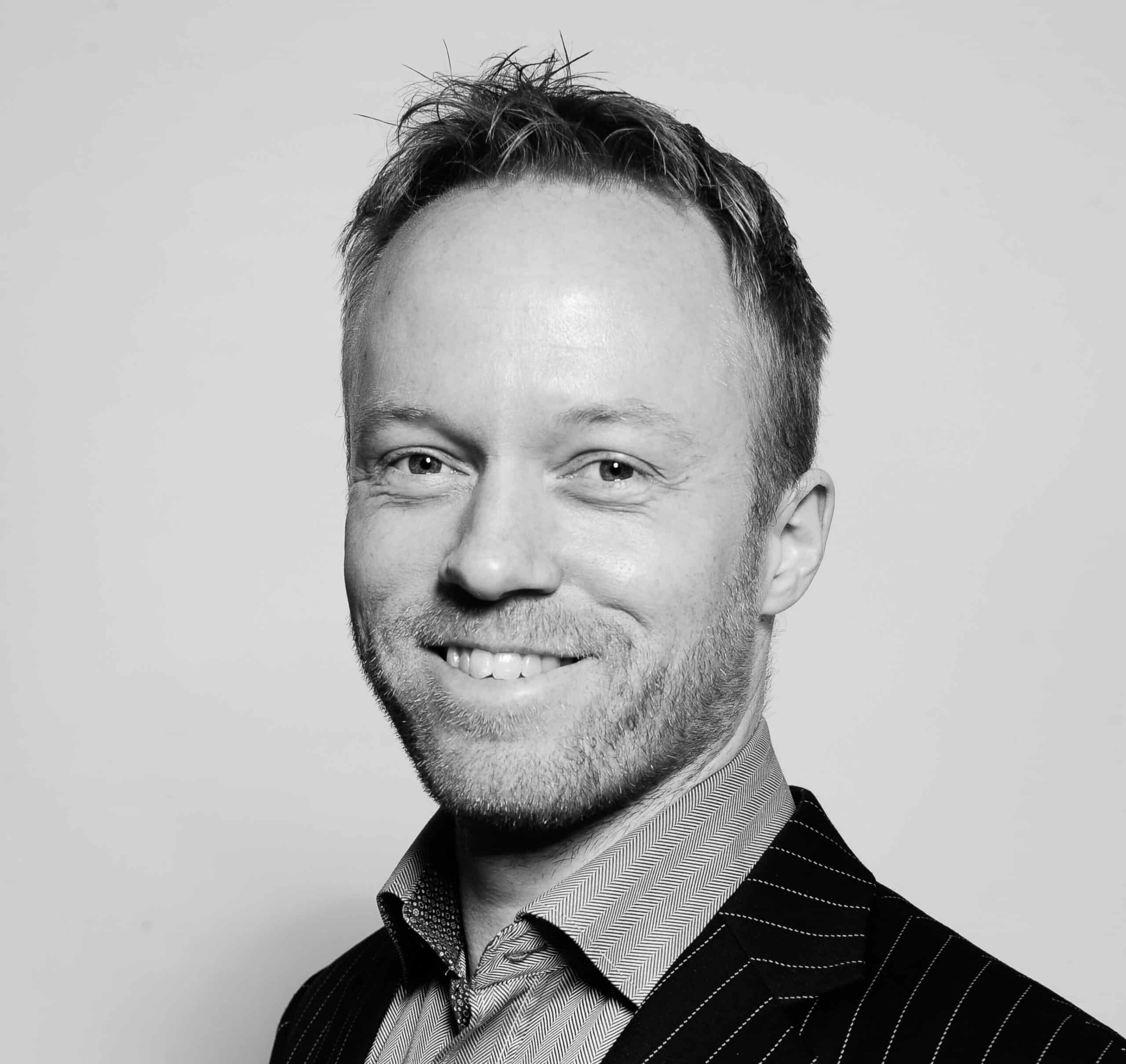 Stefan Arenbalk, strategichef och medgrundare till Joorschain.